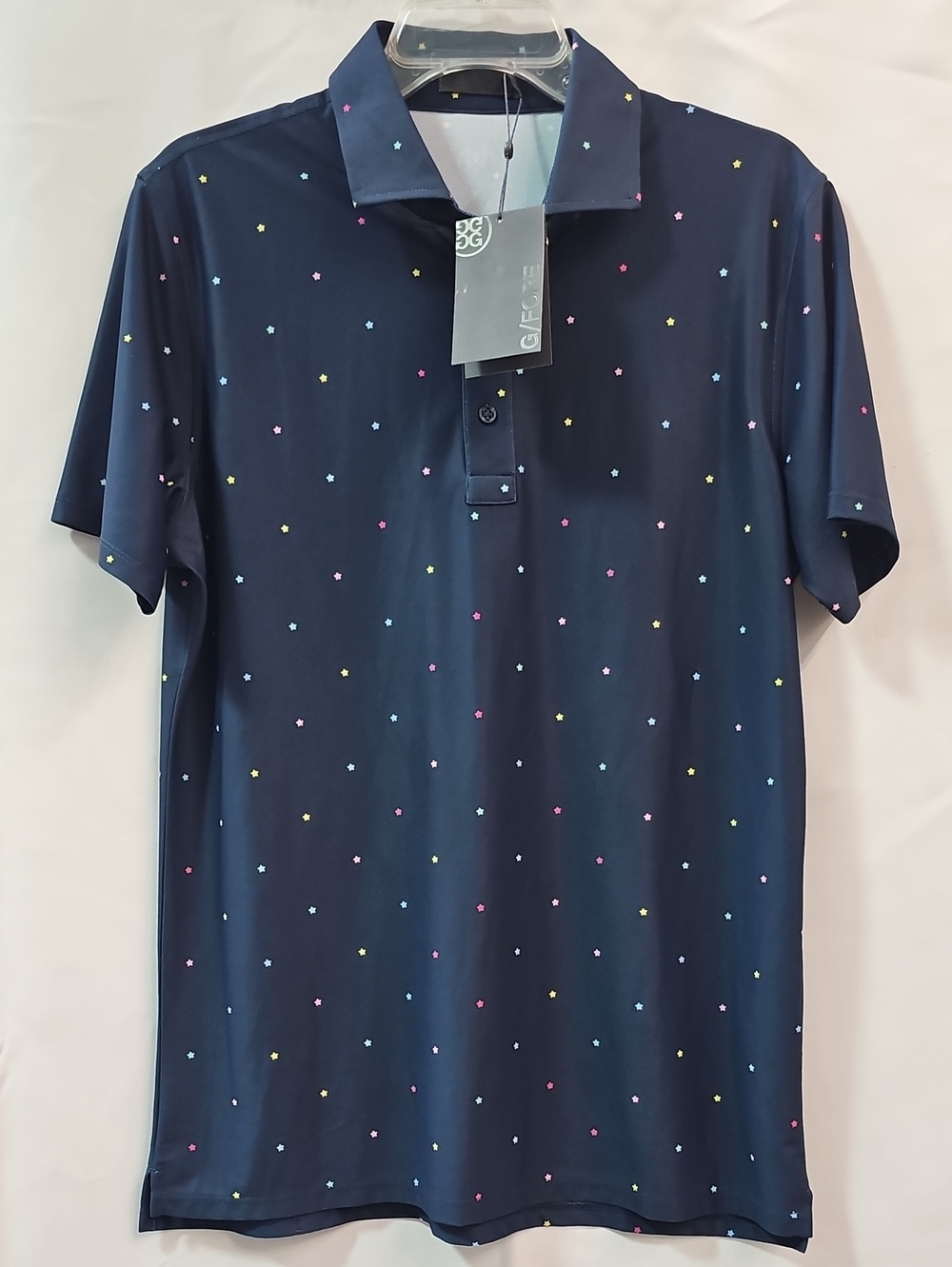 G/FORE MINI STAR PIQUE MENS GOLF POLO  BFPM-09-209